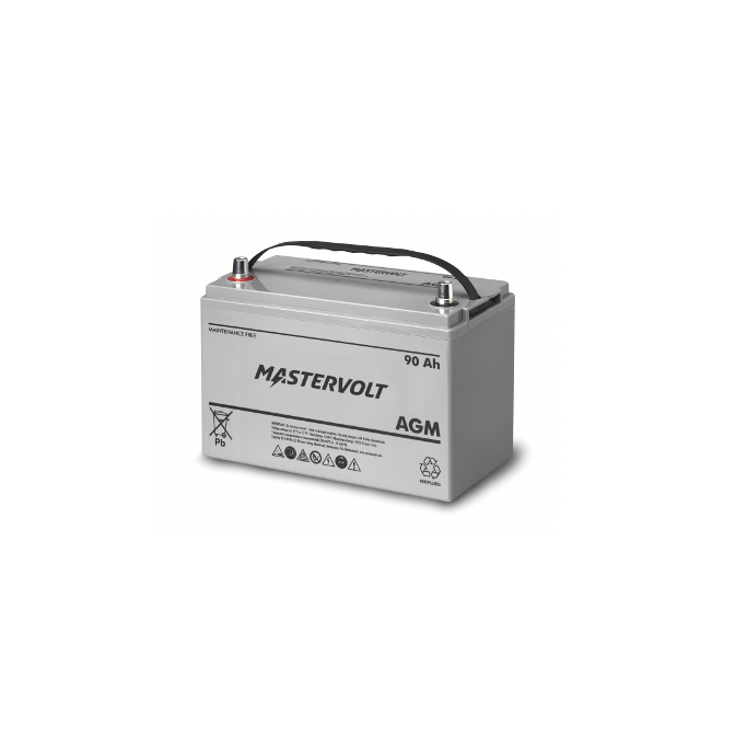 Batteria 90Ah 12V Mastervolt Agm Piombo x Fotovoltaico AGM 12/90 top di gamma Batteria 90Ah 12V Mastervolt Agm Piombo x Fotovoltaico AGM 12/90 top di gamma