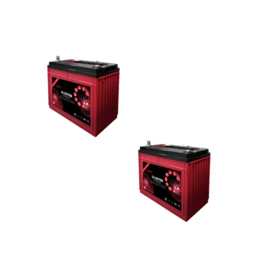 Banco Batteria 140Ah 24V deep cycle ciclica Zenith Agm zl1201106 x Fotovoltaico