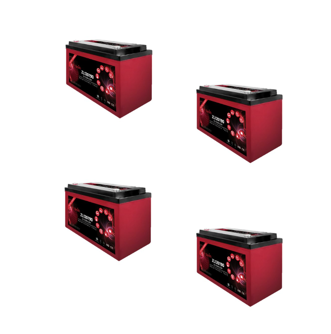 Banco Batteria 24V 260Ah deep cycle ciclica Zenith Agm zl120190 x uso Fotovoltaico Banco Batteria 24V 260Ah deep cycle ciclica Zenith Agm zl120190 x uso Fotovoltaico