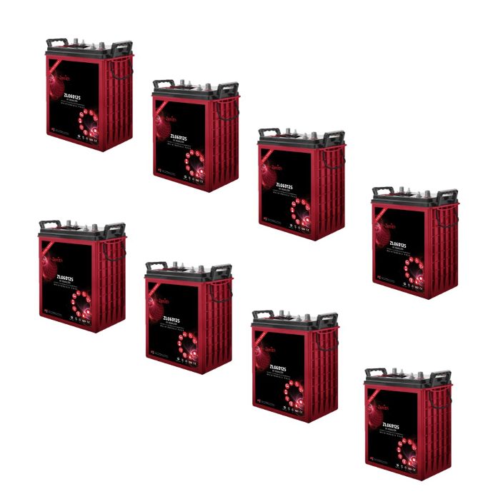 Banco Batteria 24V 670Ah deep cycle ciclica Zenith Agm zl06012 6V x Fotovoltaico Banco Batteria 24V 670Ah deep cycle ciclica Zenith Agm zl06012 6V x Fotovoltaico