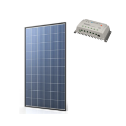 Kit Solare Isola 24V 350Wp regolatore di carica Pwm Victron BlueSolar 20A Pro 12-24V pannello policristallino