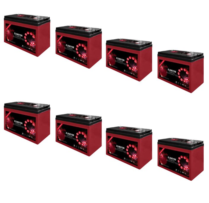 Banco Batteria 24V 400Ah 6V deep cycle ciclica Zenith Agm ZL060100 x Fotovoltaico Banco Batteria 24V 400Ah 6V deep cycle ciclica Zenith Agm ZL060100 x Fotovoltaico