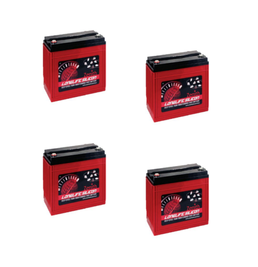 Banco Batteria Silicone 270Ah 24V deep cycle ciclica 1200cicli Zenith Agm ZLS1201105 x Fotovoltaico