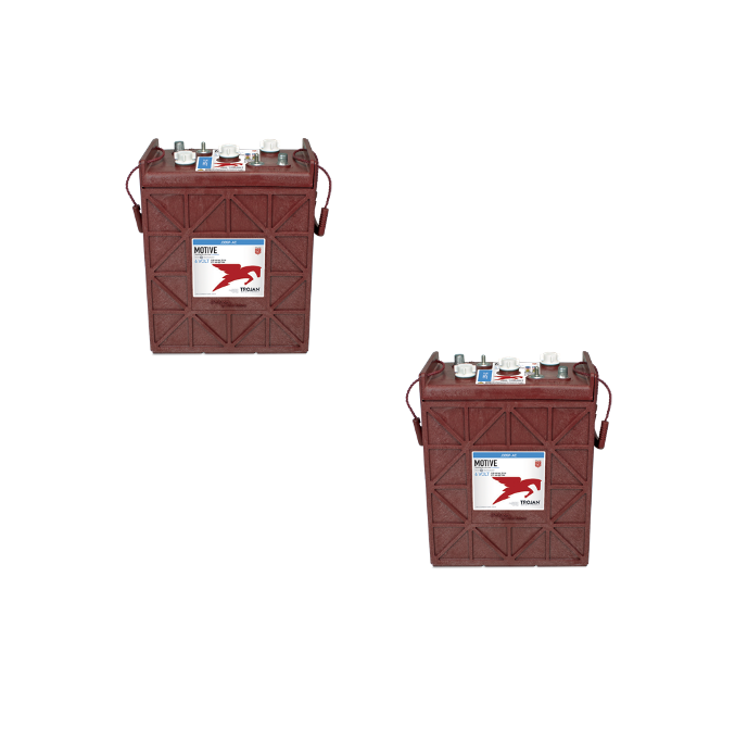 Banco Batteria 12V 330Ah Trojan deep cycle ciclica 1200cicli J305P-AC acido libero x Fotovoltaico Banco Batteria 12V 330Ah Trojan deep cycle ciclica 1200cicli J305P-AC acido libero x Fotovoltaico