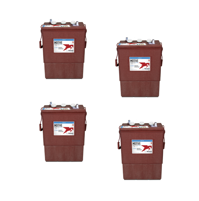 Banco Batteria 12V 780Ah Trojan deep cycle ciclica 1200cicli L16G-AC acido libero x Fotovoltaico Banco Batteria 12V 780Ah Trojan deep cycle ciclica 1200cicli L16G-AC acido libero x Fotovoltaico