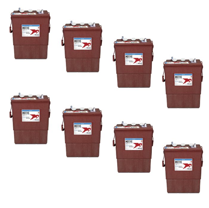 Banco Batteria 24V 780Ah Trojan deep cycle ciclica 1200cicli L16G-AC acido libero x Fotovoltaico Banco Batteria 24V 780Ah Trojan deep cycle ciclica 1200cicli L16G-AC acido libero x Fotovoltaico