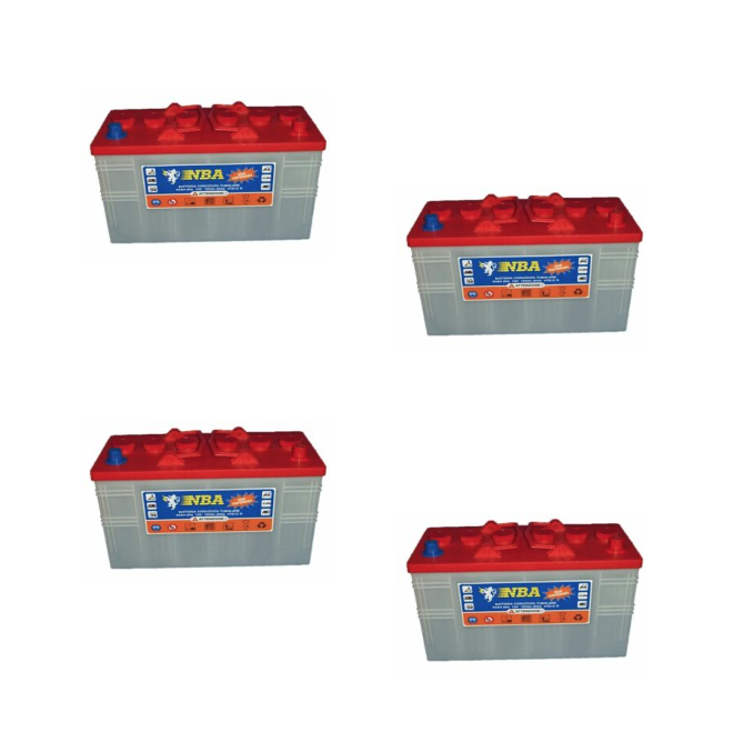 Banco Batteria 420Ah 12V Piastra Corazzata Tubolare NBA 4AX12N C20 X Fotovoltaico Banco Batteria 420Ah 12V Piastra Corazzata Tubolare NBA 4AX12N C20 X Fotovoltaico