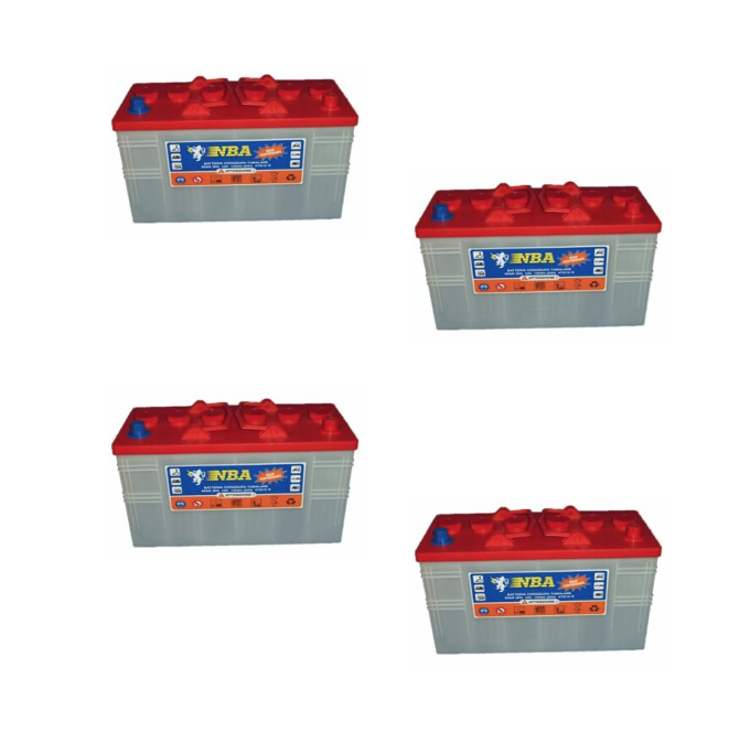 Banco Batteria 240Ah 24V Piastra Corazzata Tubolare NBA 4TG12N C20 X Fotovoltaico 1200cicli Banco Batteria 240Ah 24V Piastra Corazzata Tubolare NBA 4TG12N C20 X Fotovoltaico 1200cicli