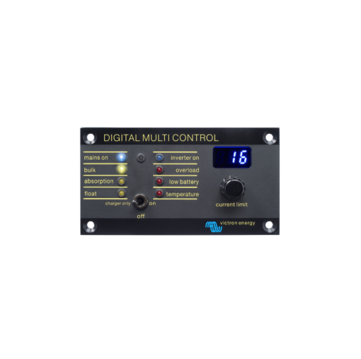 Pannello di Controllo Digital MultiControl 200/200A a led Victron Energy