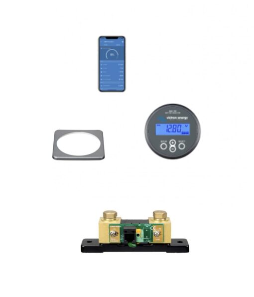 Dispositivo Controllo Batterie Monitor Victron Energy BMV-700 Possibilità Bluetooth BAM010700000 (R) - immagine 3