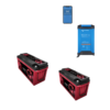 Kit Caricabatterie Victron Energy Blue Smart IP22 12V 30A 1 uscita + batterie Zenith 12V 320Ah