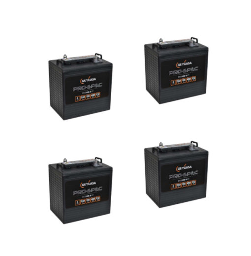 Banco Batteria Yuasa 480Ah 12V deep cycle ciclica DCB125-6(ET) acido libero x Fotovoltaico