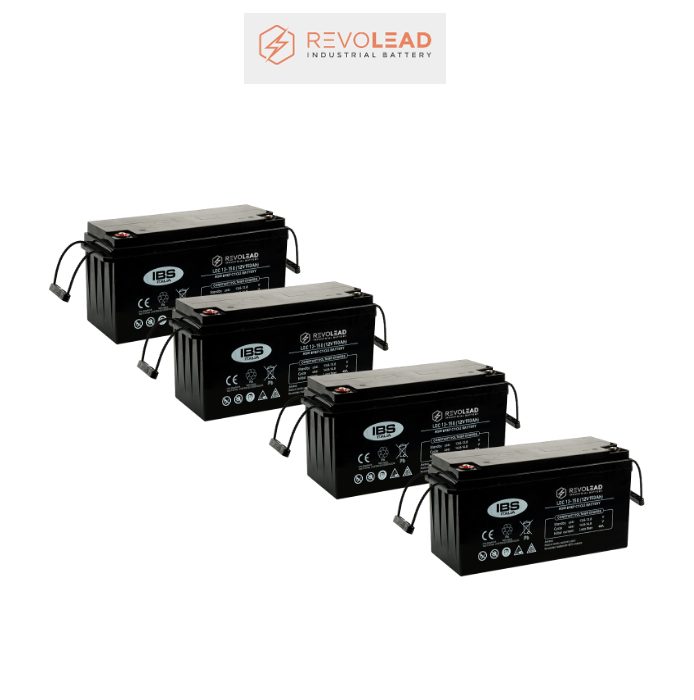 Banco Batteria AGM 150Ah 48V REVOLEAD 12Volt LDC12-150 x uso Fotovoltaico deep cycle iva 10% Banco Batteria AGM 150Ah 48V REVOLEAD 12Volt LDC12-150 x uso Fotovoltaico deep cycle iva 10%