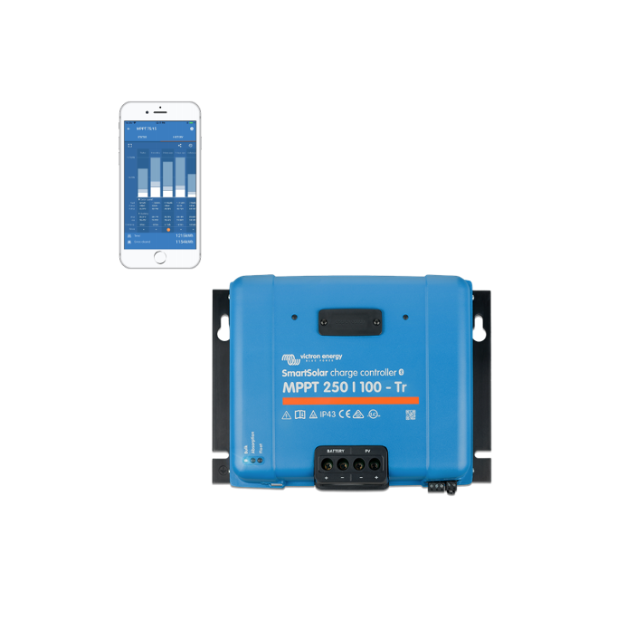 Regolatore di carica SmartSolar 45A MPPT 150/45 12-24-48V Victron Energy Charge Controllers Regolatore di carica SmartSolar 45A MPPT 150/45 12-24-48V Victron Energy Charge Controllers