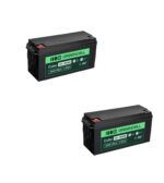 Banco Batteria AGM green cell 300Ah 12V c10 x uso Fotovoltaico deep cycle ciclica iva 10% top di gamma 2pz 150Ah