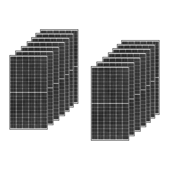 Kit 6,3Kwp Pannello Munchen 450Wp Monocristallino 182 celle HALF cell top di gamma Kit 6,3Kwp Pannello Munchen 450Wp Monocristallino 182 celle HALF cell top di gamma