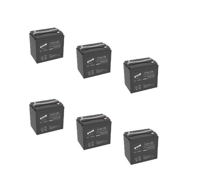 Banco Batteria 12V Stazionaria 540Ah 6V Faam Agm Fll180-6 x uso Fotovoltaico Banco Batteria 12V Stazionaria 540Ah 6V Faam Agm Fll180-6 x uso Fotovoltaico