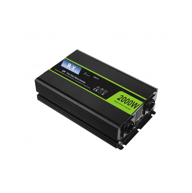 Inverter onda pura per camper nautica 2000W Input 12V DC Out 230V AC baita iva 10% X uso su fotovoltaico Inverter onda pura per camper nautica 2000W Input 12V DC Out 230V AC baita iva 10% X uso su fotovoltaico