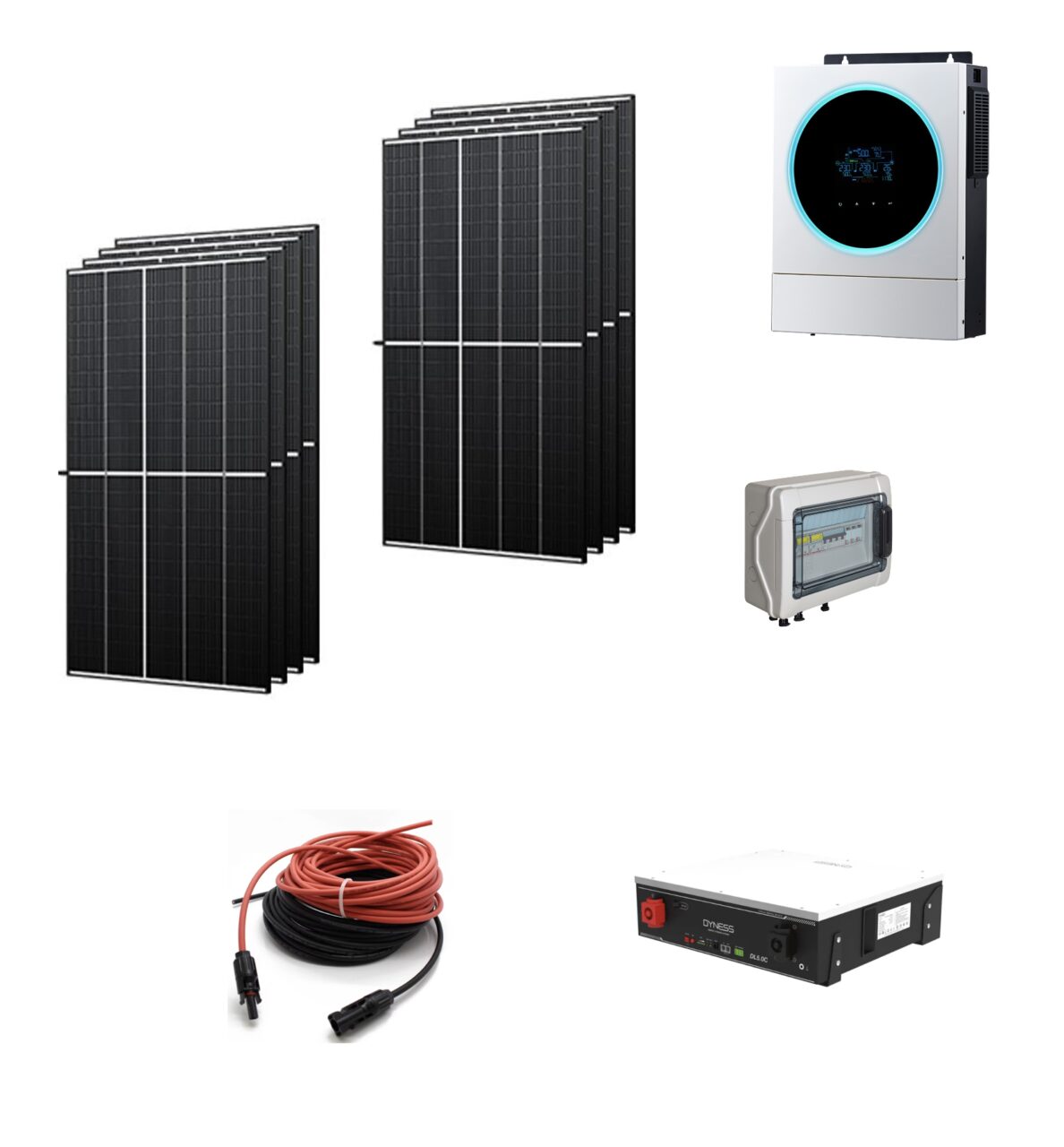 Screenshot 2025 09 16 alle 08.52.14 Kit Autoconsumo 3,6Kwp Pannello Solare TRINA 450Wp Monocristallino Inverter 5,6Kwh con regolatore + Batteria litio 4,8Kwh + cavi + quadro di campo Ryan Energia
