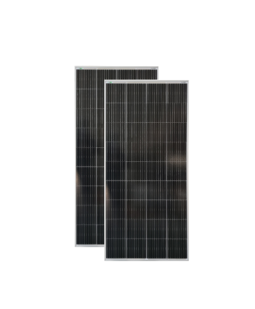 Stock 2pz Pannello Solare 200W 12V Monocristallino x camper nautica Fotovoltaico 9 busbar