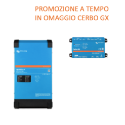 Inverter 48V 3000VA con Caricabatterie 35A Multiplus II 48/3000/35-32 Victron Energy PMP482305010 OMAGGIO Cerbo GX