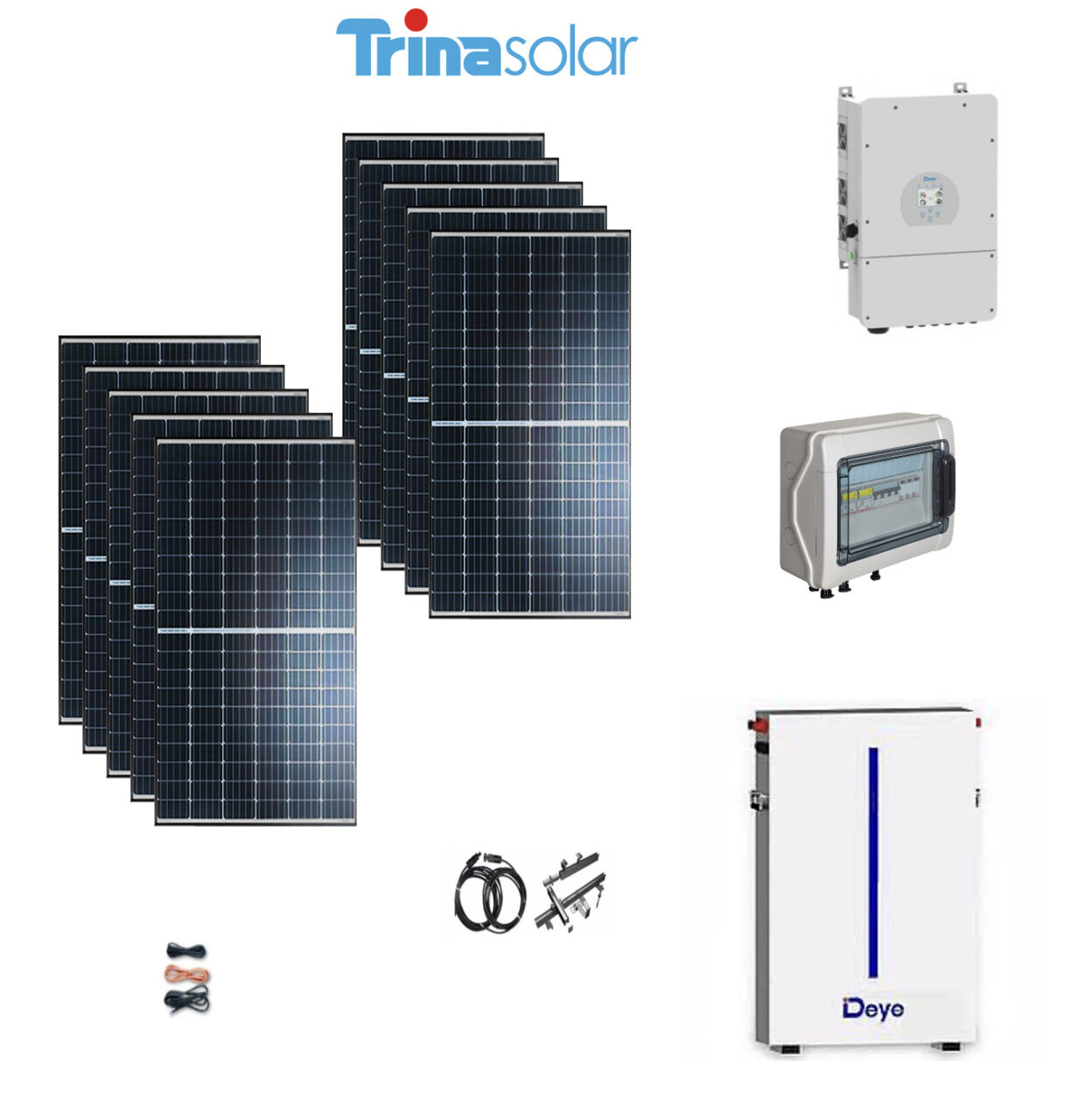 Screenshot 2024 03 01 alle 12.00.37 Kit OFF/ON GRID CEI021 Autoconsumo 3Kwp Pannello Solare TRINA SOLAR 450Wp Doppio Vetro Inverter 3,6Kwh DEYE Ip65 con regolatore + Batteria litio 6,2Kwh 130Ah ip65 Ryan Energia