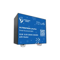 Ultimatron Batterie Lithium 12.8V 200Ah LiFePO4 Smart BMS Bluetooth ULM 12 200H 15 2