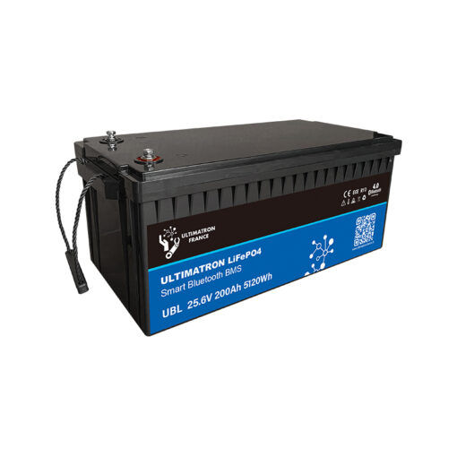 Ultimatron Batterie Lithium 25.6V 200Ah LiFePO4 Smart BMS Bluetooth UBL 24 200 2