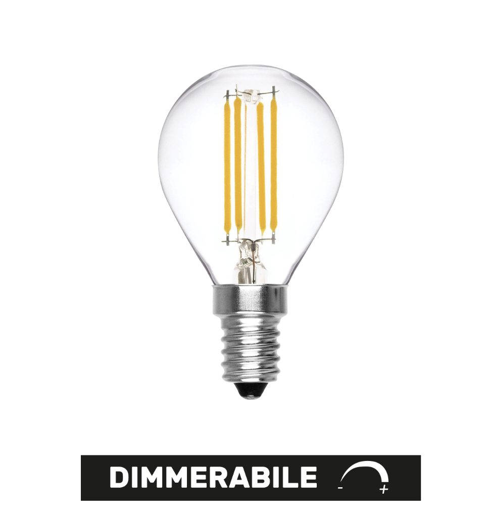 Screenshot 2025 02 17 alle 11.50.44 5PZ Lampadina Mini Sfera Dimmerabile LED 230V 6W 550lm 4000K E14 Ø45x78mm Ryan Energia
