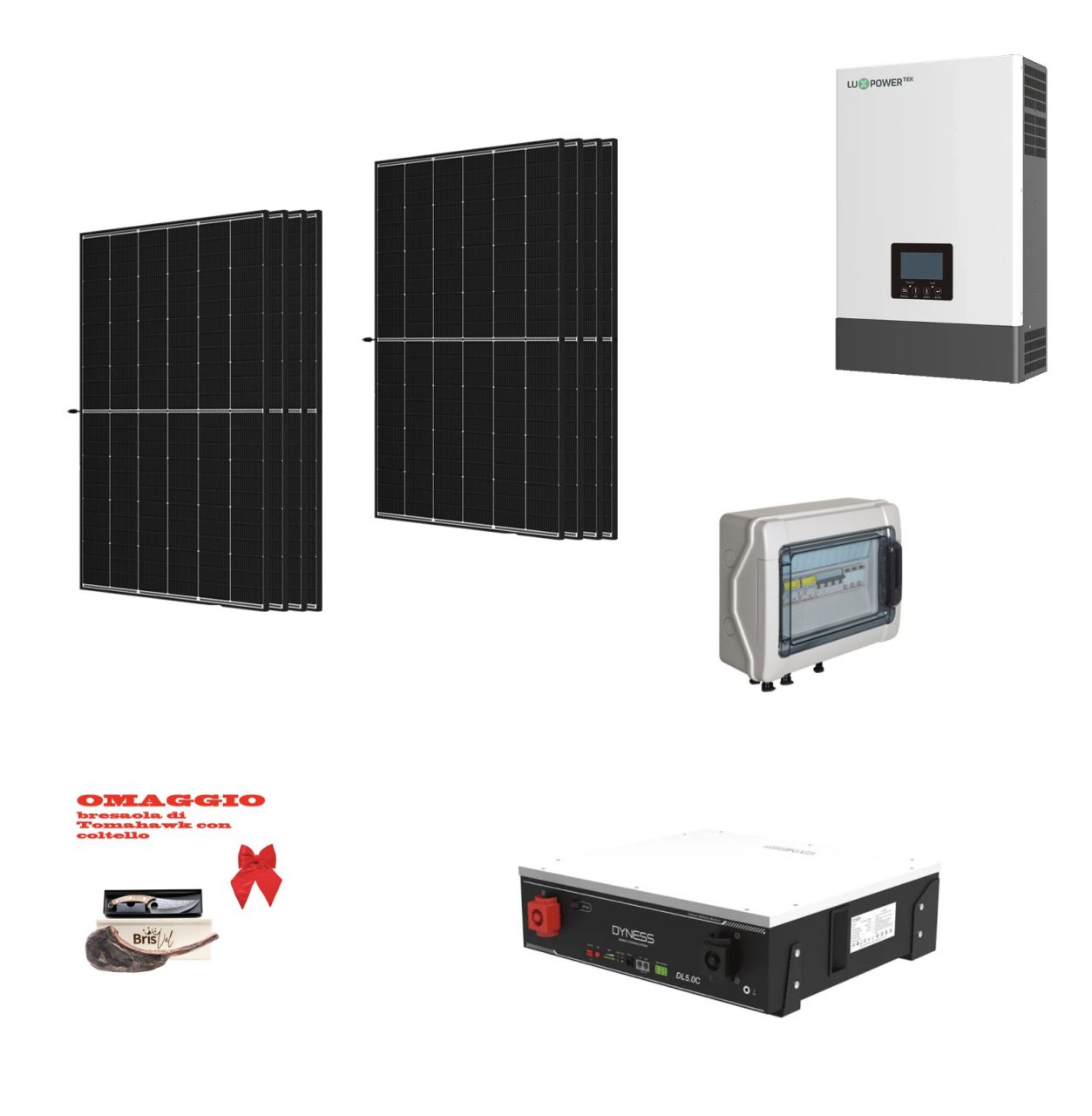 Screenshot 2025 02 24 alle 17.06.58 Kit Off grid autoconsumo 3,5Kwp Pannello Solare TRINA SOLAR 445Wp Monocristallino Inverter Luxpower 6Kwh con regolatore + Batteria litio 5Kwh + OMAGGIO Ryan Energia Screenshot 2025 02 24 alle 17.06.58 Kit Off grid autoconsumo 3,5Kwp Pannello Solare TRINA SOLAR 445Wp Monocristallino Inverter Luxpower 6Kwh con regolatore + Batteria litio 5Kwh + OMAGGIO Ryan Energia