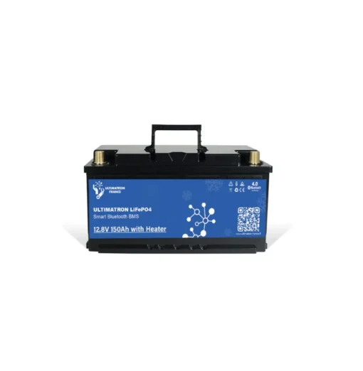Batteria al litio Ultimatron 12.8V 150Ah 1920Wh LiFePO4 Smart BMS con Bluetooth con riscaldamento integrato per fotovoltaico top di gamma made in Europa - immagine 6