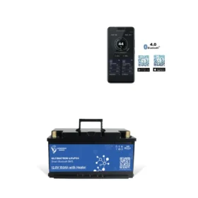 Batteria al litio Ultimatron 12.8V 150Ah 1920Wh LiFePO4 Smart BMS con Bluetooth con riscaldamento integrato per fotovoltaico top di gamma made in Europa