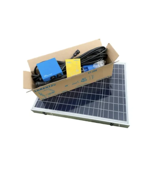 Pompa solare Lorentz S1-200 Portatile Auto-Installante per irrigazione allevamento bestiame S1-200 HR07-2 KIT 2 pannelli 140Wp - immagine 2