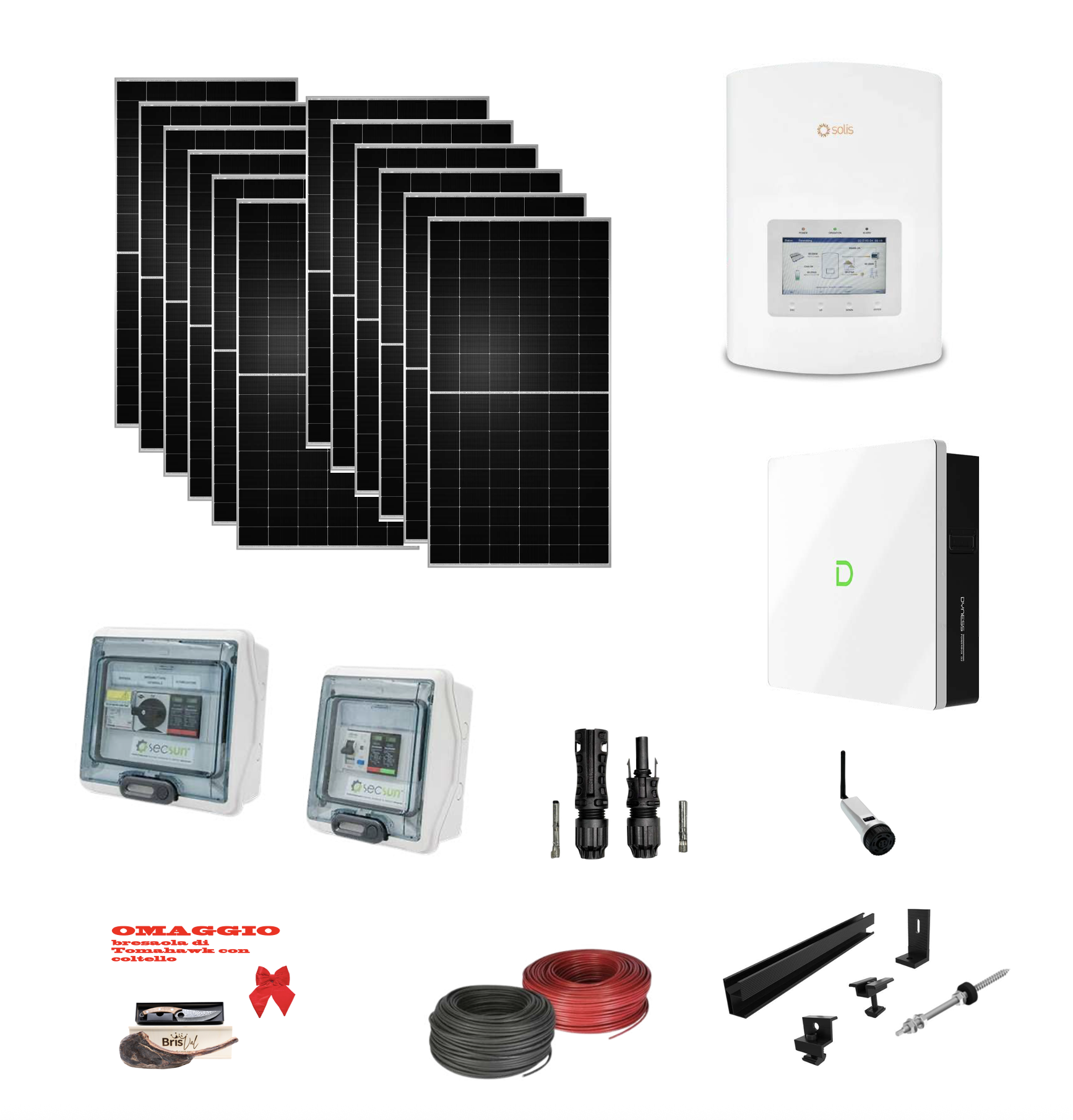 Screenshot 2025 08 30 alle 10.26.16 KIT Ibrido ON GRID Solare 6Kwp Moduli TONGWEI 500Wp Inverter SOLIS MONOFASE + batteria Dyness 5KWh Litio CEI021 + quadri + struttura Ryan Energia Screenshot 2025 08 30 alle 10.26.16 KIT Ibrido ON GRID Solare 6Kwp Moduli TONGWEI 500Wp Inverter SOLIS MONOFASE + batteria Dyness 5KWh Litio CEI021 + quadri + struttura Ryan Energia