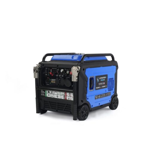 Gruppo Elettrogeno Ultimatron 7500W generatore con telecomando e protezione automatica contro la mancanza di olio e il sovraccarico ricarica di laptop, telefoni cellulari, tablet - immagine 2