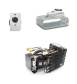 Kit refrigerazione Vano FRIGO con celletta FREEZER vitifrigo 150lt compressore ND35 12/24V 220V Evaporatore Scatolato S3 con giunti rapidi e termostato