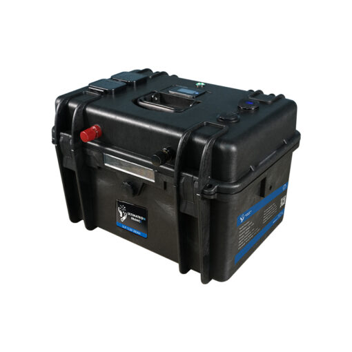 Batteria al litio 12V impermeabile IP65 Ultimatron da 12,8 V 280 Ah 3584Wh LiFePO4 Smart BMS con Bluetooth Display LCD - immagine 2