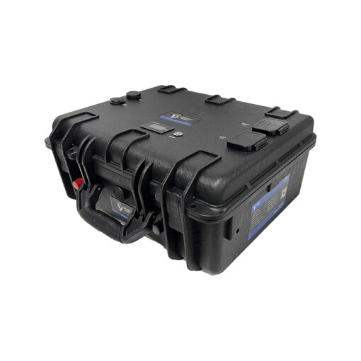 Batteria al litio 36V impermeabile Ultimatron da 38,4 V 100 Ah 3840 Wh LiFePO4 Smart BMS con Bluetooth Display LCD - immagine 2