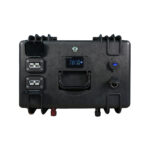Batteria al litio 24V impermeabile Ultimatron da 25,6 V 100 Ah 2560 Wh LiFePO4 Smart BMS con Bluetooth Display LCD - immagine 8