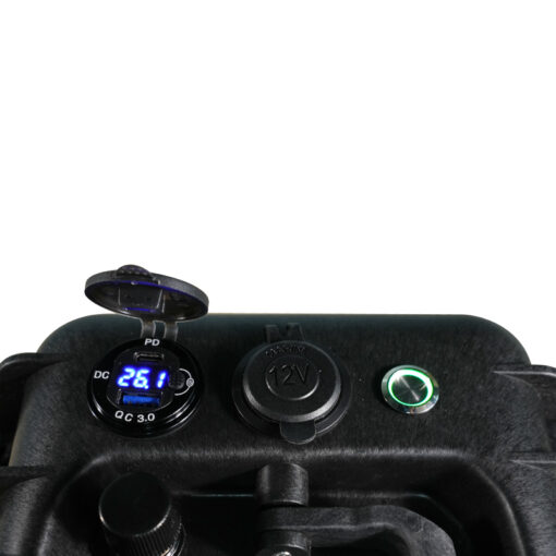 Batteria al litio 12V impermeabile IP65 Ultimatron da 12,8 V 100 Ah 1280 Wh LiFePO4 Smart BMS con Bluetooth Display LCD - immagine 10