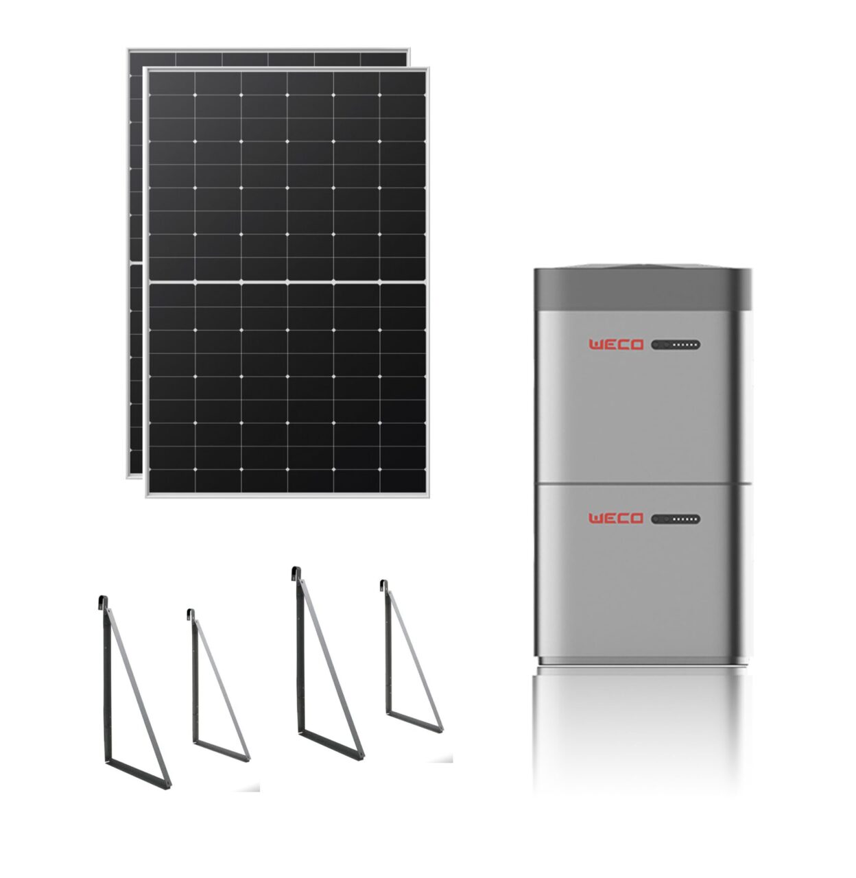 Screenshot 2026 03 16 alle 14.41.34 1 Kit Plug&Play Autoconsumo WECO 860Wp Balcone competo di pannelli solari 430W + inverter 800W + accumulo da 4KWh + Staffe Ryan Energia Kit Plug&Play Autoconsumo WECO 860Wp Balcone competo di pannelli solari 430W + inverter 800W + accumulo da 4KWh + Staffe - immagine 1