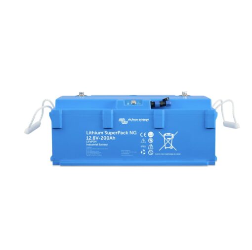 Batteria LiFePO4 BAT512120740 CON RISCALDAMENTO -30° 12,8V 200Ah 12V Victron Energy Lithium SuperPack 12,8V/200Ah NG litio e ferro fosfato NUOVA NEW - immagine 2