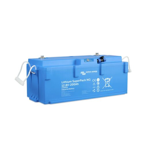 Batteria LiFePO4 BAT512120740 CON RISCALDAMENTO -30° 12,8V 200Ah 12V Victron Energy Lithium SuperPack 12,8V/200Ah NG litio e ferro fosfato NUOVA NEW - immagine 5