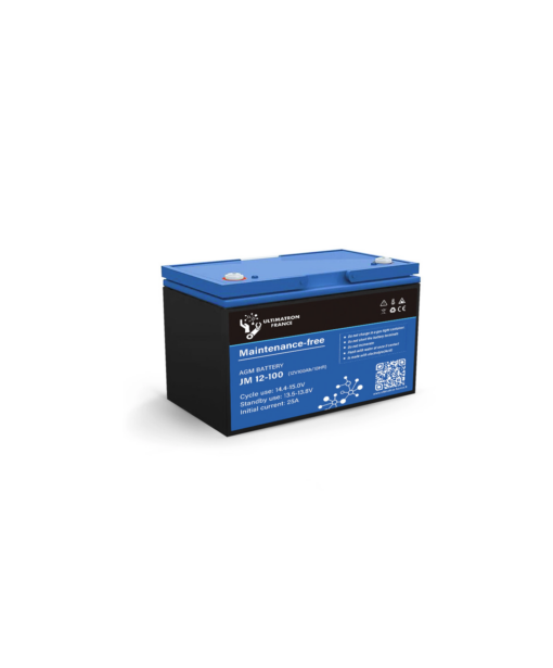 Batteria 100Ah 12V AGM (M8) Deep Cycle Ultimatron Fotovoltaico Nautica Camper - immagine 2