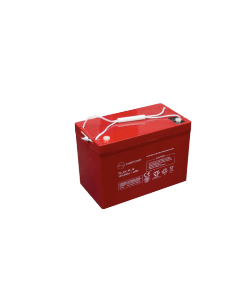 Batteria 95Ah 12V AGM Deep Cycle serie DCEV Enerpower  Fotovoltaico Nautica Camper veicoli elettrici - immagine 2
