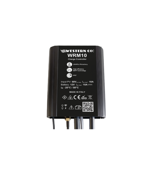 Regolatore di Carica Western co Mppt 10A Wrm10 12V 60V made in italy ip67 nautica camper fotovoltaico - immagine 2