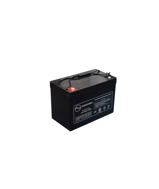 Batteria Ciclica Enerpower SLC 100Ah 12S 12V piccola Agm x uso Fotovoltaico Deep cycle Long Life - immagine 2